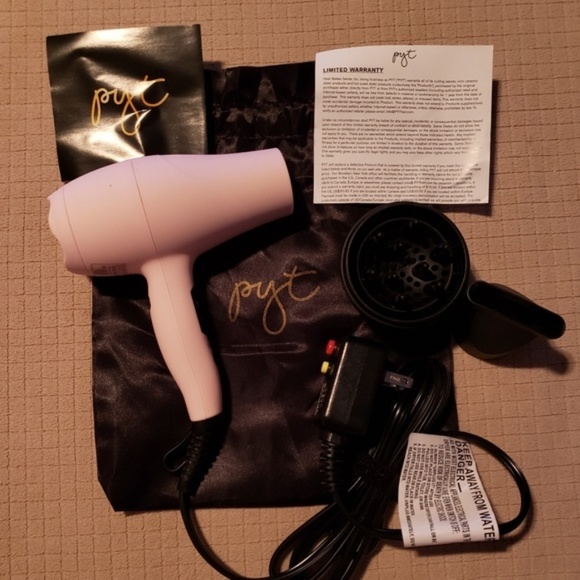 pyt Other - PYT Turbo Mini travel hairdryer w attachments
